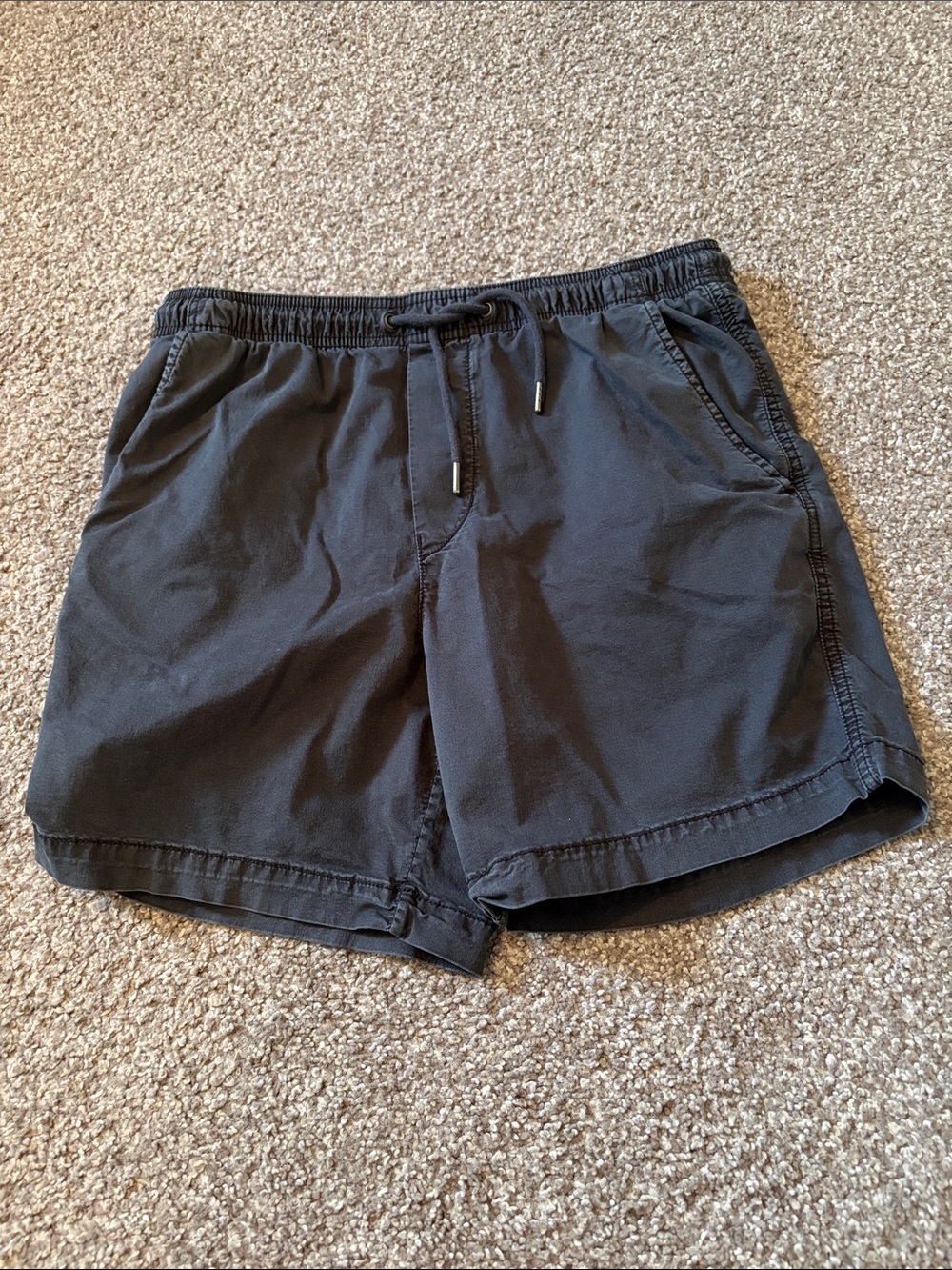 American Eagle Black Elastic Waist Shorts